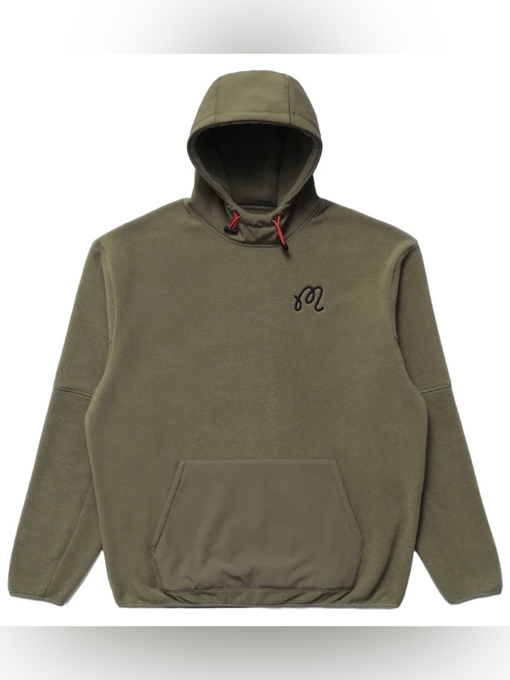 Malbon Pathfinder Microfleece Golf Hoodie Conifer (S)